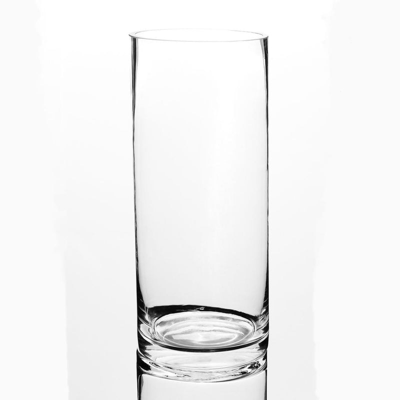 Glass Cylinder Vase Clear (28cmx12cm)