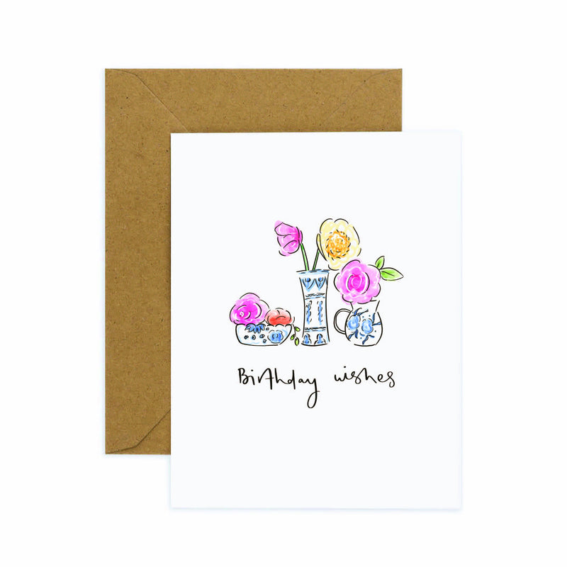 Gift Tags - Birthday Flowers