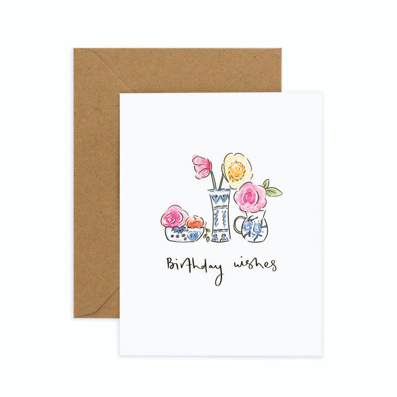 Greeting Cards - Birthday Flowers